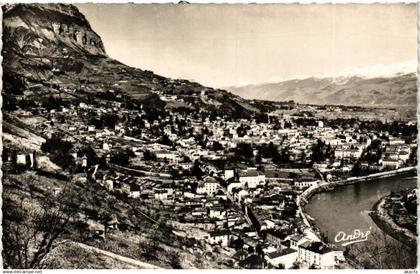 CPA La TRONCHE - Vue générale - l'Isere et les ALPES (489671)