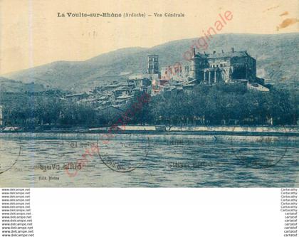 07.  LA VOULTE SUR RHONE .  Vue générale .  ( LAVOULTE ) .