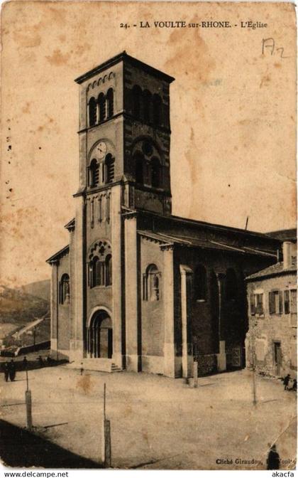CPA La VOULTE-sur-RHONE L'Église (660614)