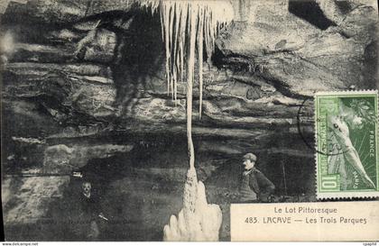 CPA Lacave Les Trois Parques