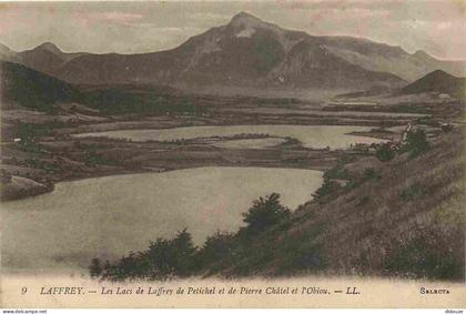 Carte Postale - 38 - Laffrey - Les Lacs de Laffrey de Petichel et de Pierre Châtel et l'Obiou - CPA - Voir Scans Recto-V
