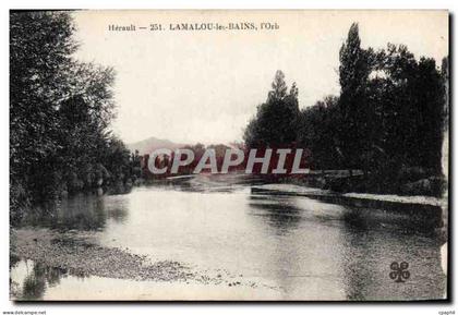 CPA Herault Lamalou les Bains l'Orb