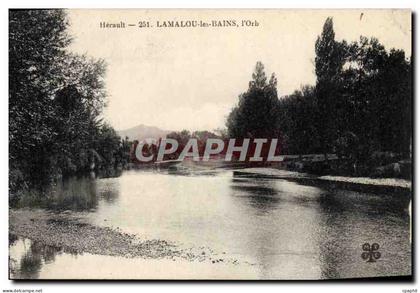 CPA Herault Lamalou les Bains l'Orb