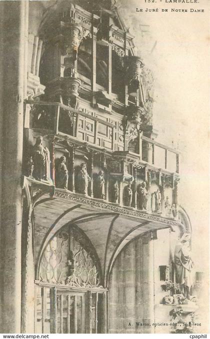 CPA Lamballe Le June de Notre Dame