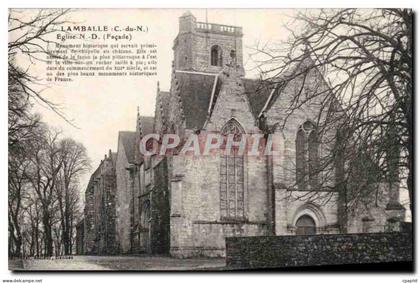 Lamballe - Eglise Notre Dame - CPA