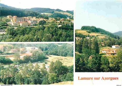 Carte Postale - 69 - Lamure sur Azergues - Multivues - Flamme Postale de Saint Didier au Mont d'Or - CPM - Voir Scans Re
