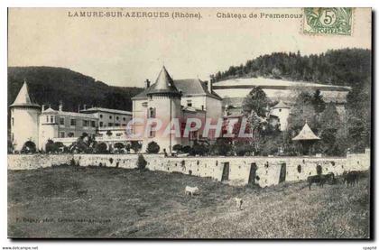 Lamure sur Azergues CPA Chateau de Pramenoux