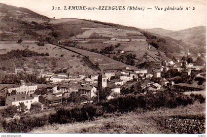 LAMURE SUR AZERGUES  VUE GENERALE