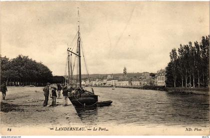 CPA LANDERNEAU - Le Port (252573)