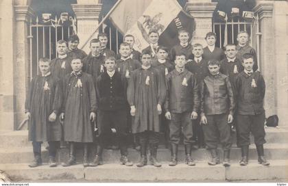 Landivy - Classe - Conscris 1914 - carte photo