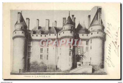 CPA Chateau de Langeais