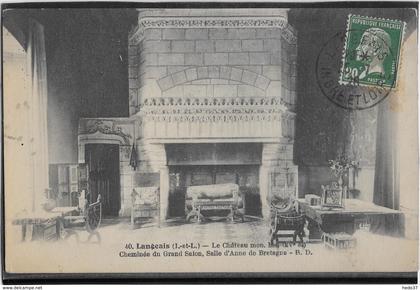 Langeais - Le Château - Salle d'Anne de Bretagne