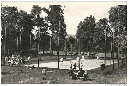 Lozere : Langogne, Jeu de Tennis