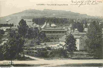 52 - Langres - Vue prise de Langres-Marne - Correspondance - Voyagée en 1917 - CPA - Voir Scans Recto-Verso