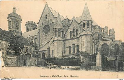 CPA Langres Cathedrale Saint Mammes