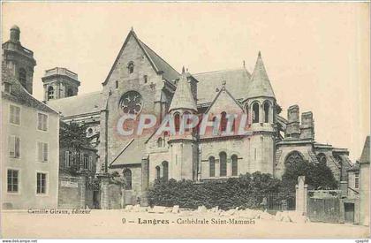 CPA Langres Cathedrale Saint Mammes