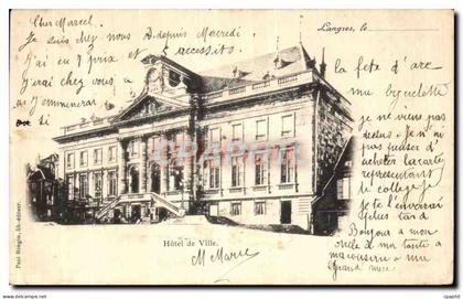 CPA Langres Hotel de Ville