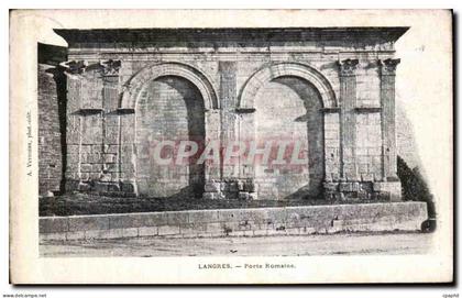 CPA Langres Porte Romaine