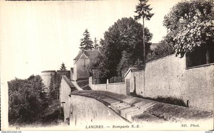 CPA Langres Remparts