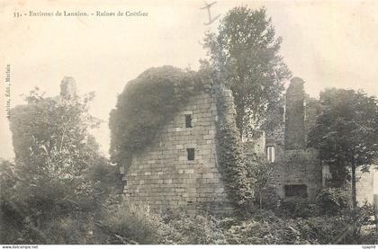 CPA Environs de Lannion Ruines de Coetfrec