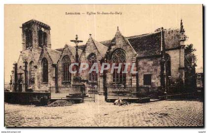 CPA Lannion Eglise St Jean du Baly