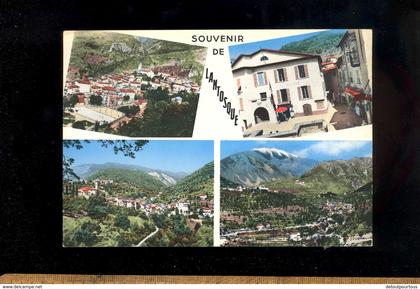 LANTOSQUE Alpes Maritimes : multivues village  vues générales mairie