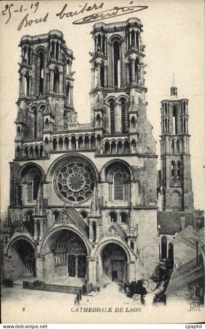 CPA Laon Cathedrale