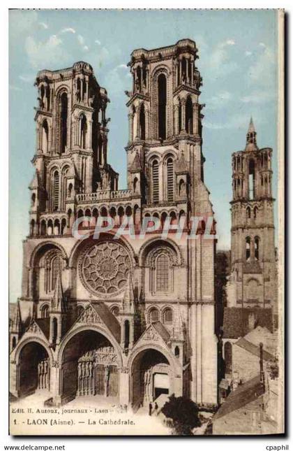 CPA Laon Cathedrale