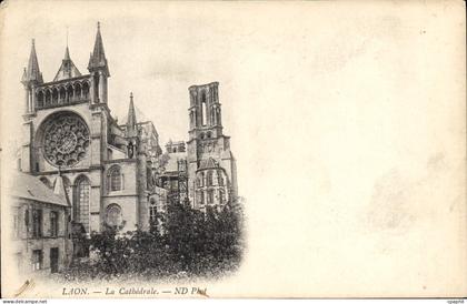 CPA Laon La Cathedrale