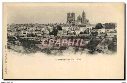 CPA Panorama de Laon