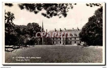 CPA Chateau de Lapalisse Vue du Parc