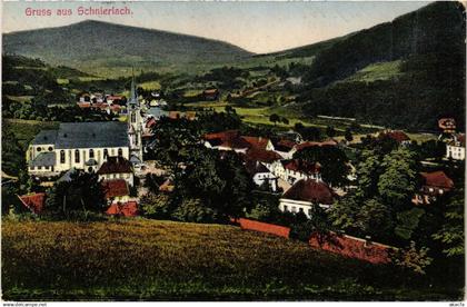 CPA AK SCHNIERLACH - LAPOUTROIE - Panorama - Vue générale (389785)