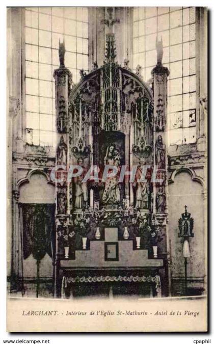Larchant - Eglise Saint Matburin - CPA