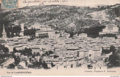 7 LARGENTIERE VUE DE LARGENTIERE