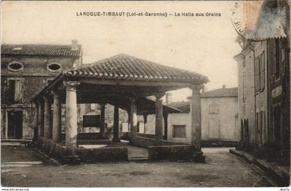CPA Laroque Timbaut La Halle aux Grains FRANCE (1172083)