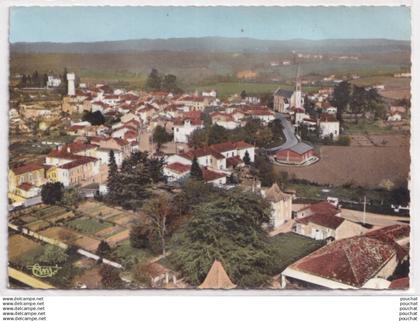 X20-47) LAROQUE TIMBAUT (LOT ET GARONNE) VUE PANORAMIQUE AERIENNE - ( 2 SCANS )