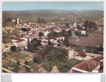 X20-47) LAROQUE TIMBAUT (LOT ET GARONNE) VUE PANORAMIQUE AERIENNE - ( 2 SCANS )