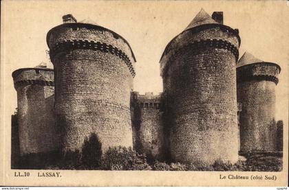 Lassay CPA Le chateau (cote sud)