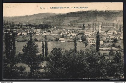 CPA Lasseube /B.-P., Vue Générale