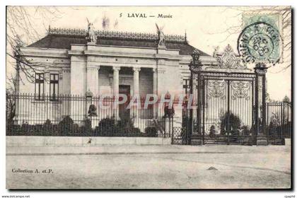 CPA laval Musee