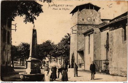 CPA LAVELANET Place de Église (647071)