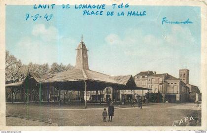 82 LAVIT de LOMAGNE  place de la halle   2scans
