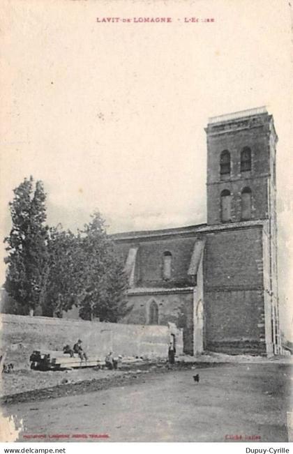 LAVIT DE LOMAGNE - L'Eglise - très bon état