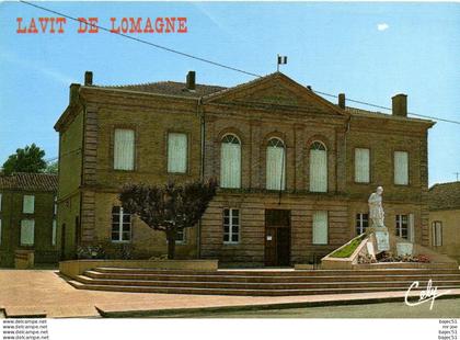 Lavit de lomagne - l'hôtel de ville
