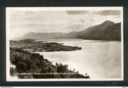 Carte Postale Ancienne - 73 - Lac du Bourget - Brison - Le Lac Aix-les-Bains et la Dent du Chat - Carte Vierge