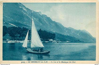 Carte Postale Ancienne - 73 - Le Bourget du Lac - Le Lac et la Montagne du Chat - CPA - Voir Scans Recto-Verso - Poscard