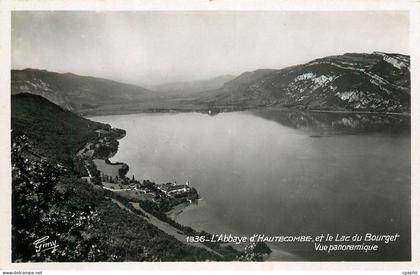 CPA L'Abbaye d'HAUTECOMBE et le Lac du Bourget