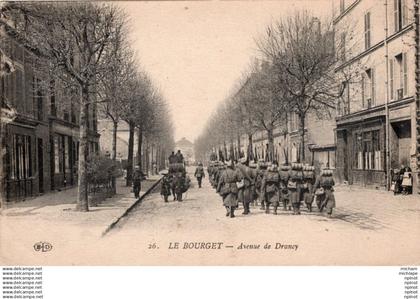 CPA 93 LE BOURGET avenue de Drancy