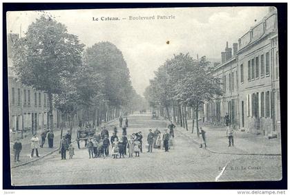 cpa du 59  Le Cateau Boulevard Paturle   JIP15