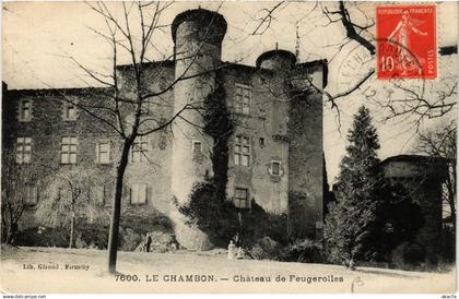 CPA Le CHAMBON - Chateau de FEUGEROLLES (359901)
